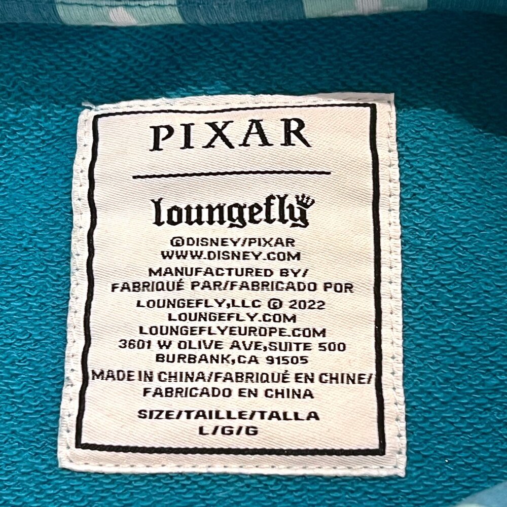 Loungefly Pixar Disney Ratatouille Gusteau Restaurant L Unisex Hoodie Women Men - Picture 6 of 7